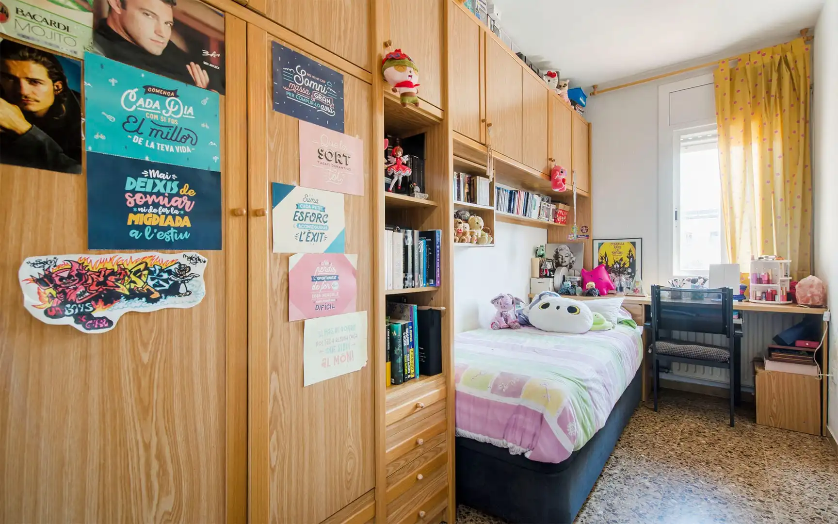 Bedroom of Flat for sale in Barcelona  with Air Conditioner, Heating and Terrace