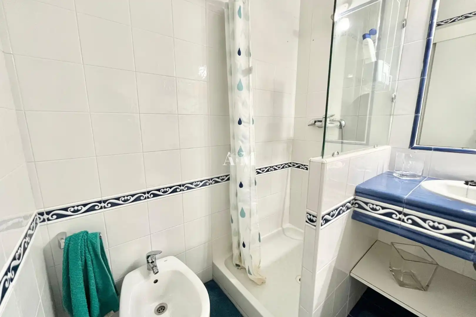 Badezimmer von Wohnung zur Miete in Orihuela mit Klimaanlage, Heizung und Terrasse