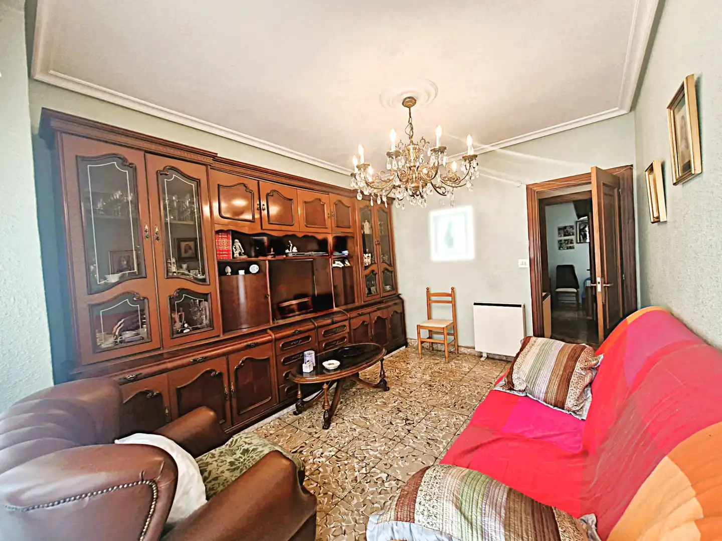 Sala de estar de Piso en venta en Arnedo con Calefacción, Amueblado y Balcón