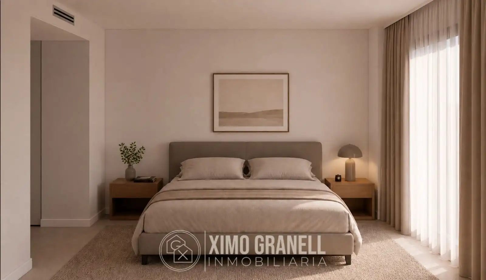 Schlafzimmer von Wohnung zum Verkauf in La Vall d'Uixó mit Klimaanlage und Heizung