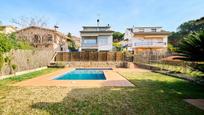 Swimming pool of House or chalet for sale in Bigues i Riells  with Heating, Private garden and Parquet flooring