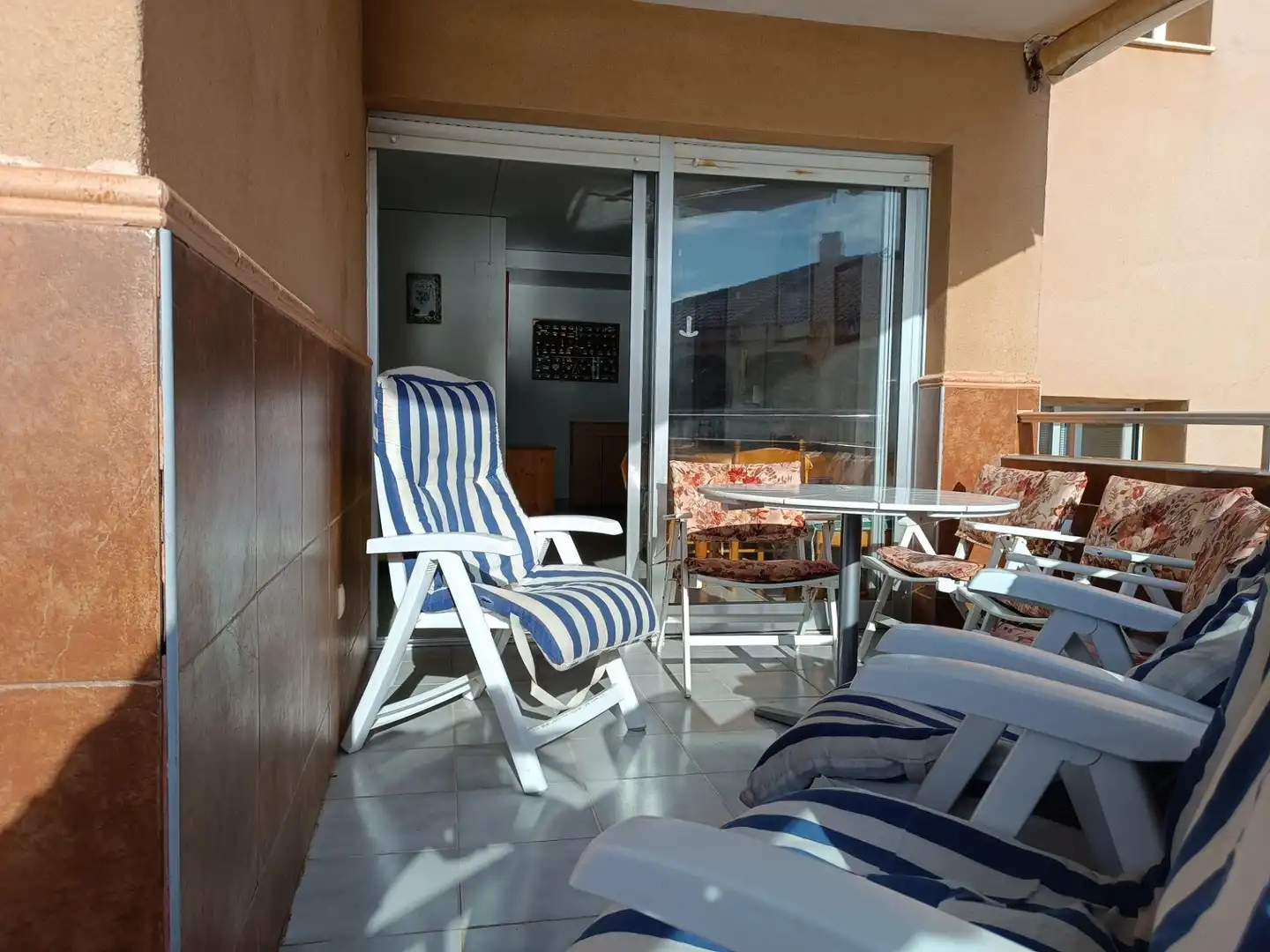 Terrasse von Wohnung zur Miete in La Manga del Mar Menor