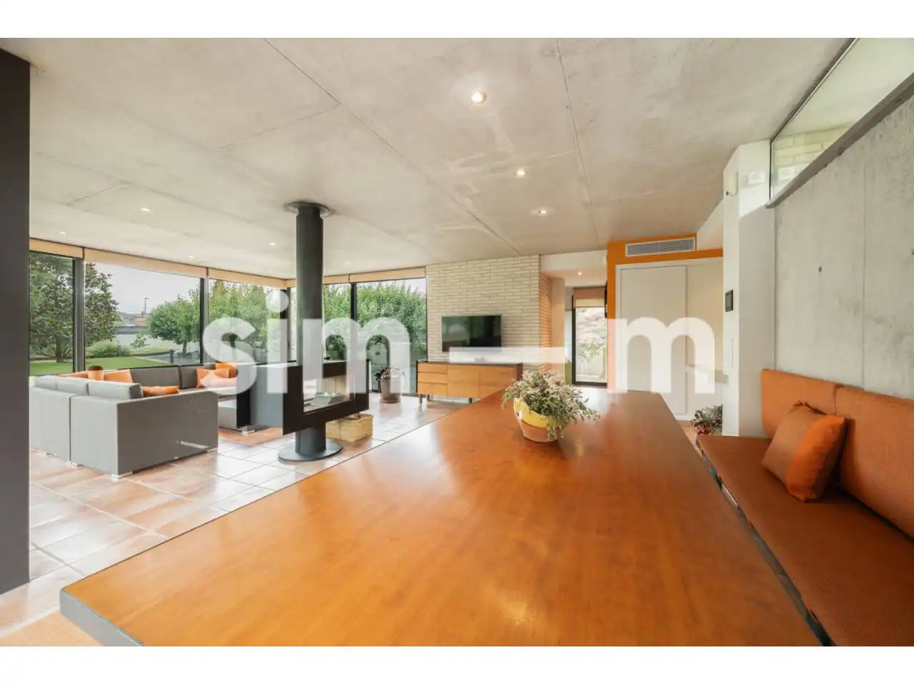 Sala de estar de Casa o chalet en venta en Taradell con Aire acondicionado, Calefacción y Jardín privado