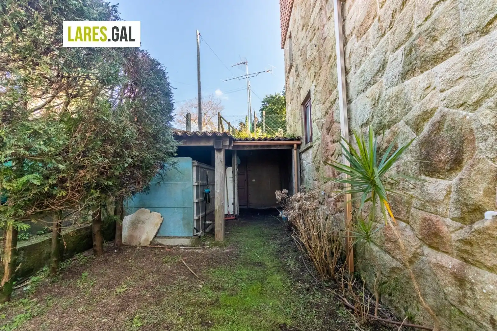 Vista exterior de Casa o xalet de lloguer en Moaña amb Calefacció, Terrassa i Moblat