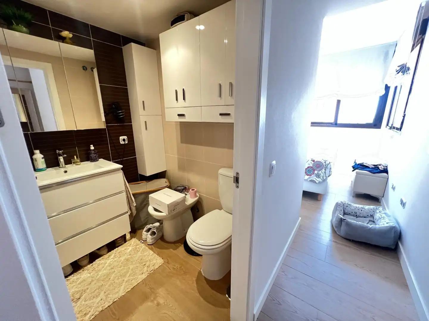 Badezimmer von Wohnung zum Verkauf in Águilas mit Klimaanlage und Gemeinschaftspool