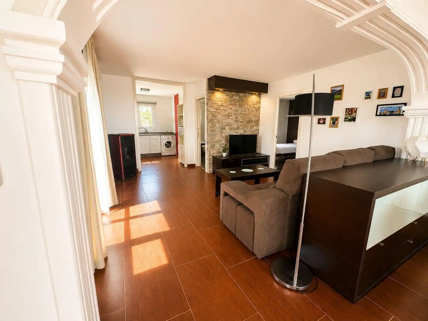 Living room of Houses for sale in Calpe / Calp  with Air Conditioner, Heating and Private garden