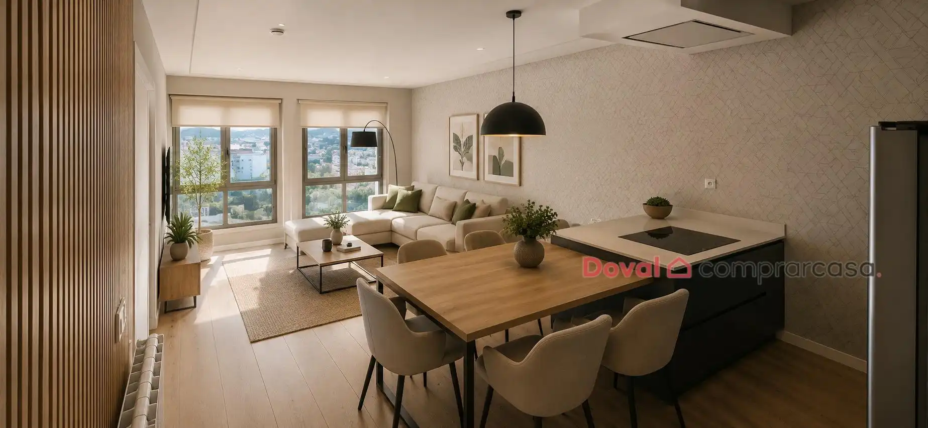 Living room of Flat for sale in Vigo   with Heating