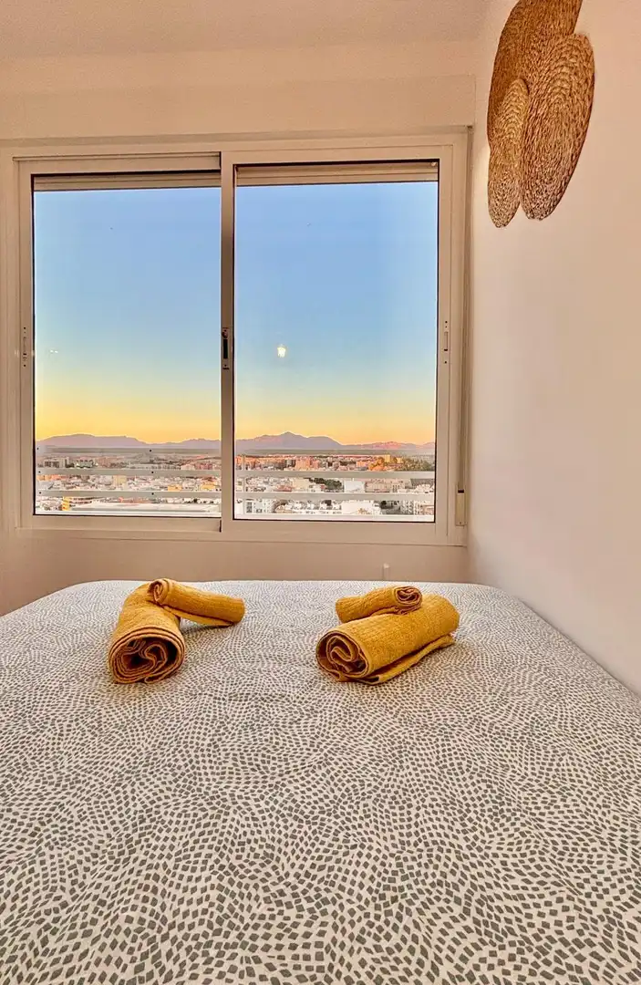 Schlafzimmer von Wohnung zum Verkauf in Alicante / Alacant mit Klimaanlage und Terrasse