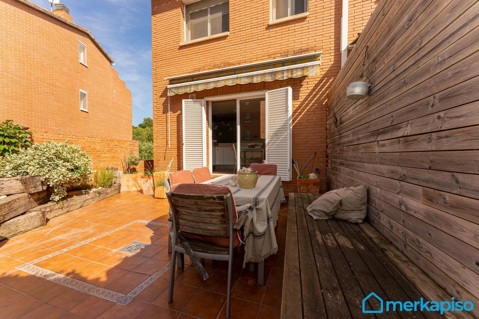 Terrace of House or chalet for sale in Sant Climent de Llobregat  with Parquet flooring