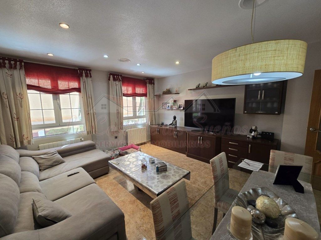 Living room of Single-family semi-detached for sale in Sax  with Heating, Terrace and Furnished