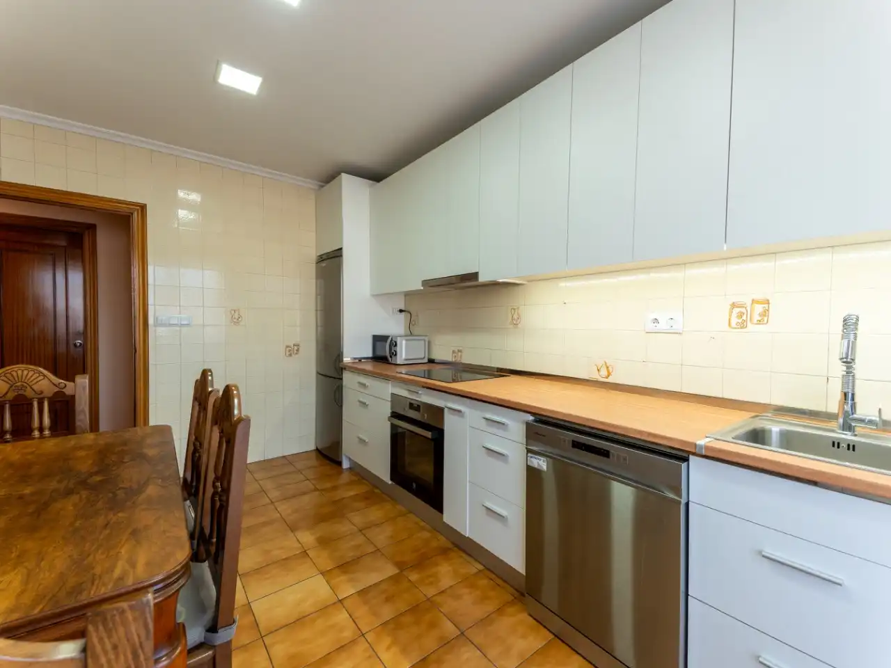 Kitchen of Flat for sale in Ourense Capital   with Terrace and Balcony