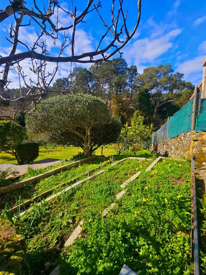 Garden of Houses for rent in Cangas   with Heating, Private garden and Terrace