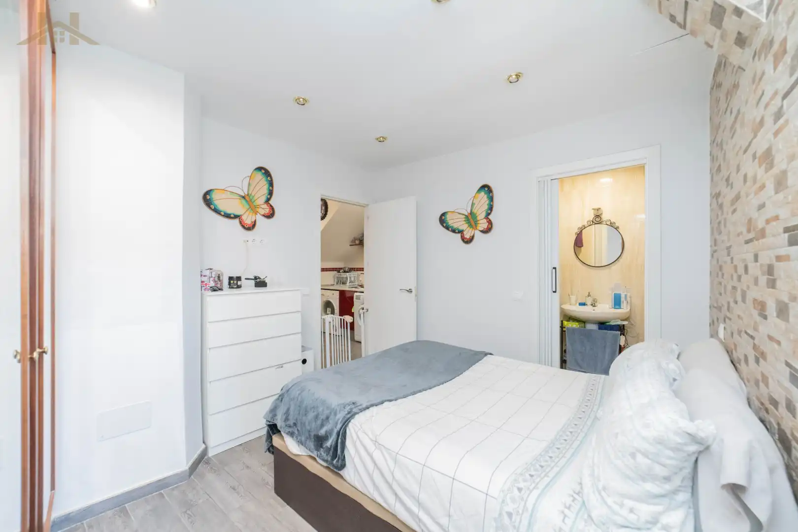 Schlafzimmer von Wohnung zum Verkauf in Navalcarnero mit Klimaanlage, Heizung und Privatgarten