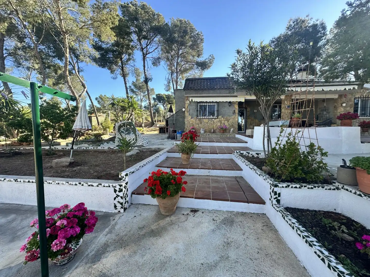 Garden of Houses for sale in Alfara de la Baronia  with Heating, Private garden and Terrace