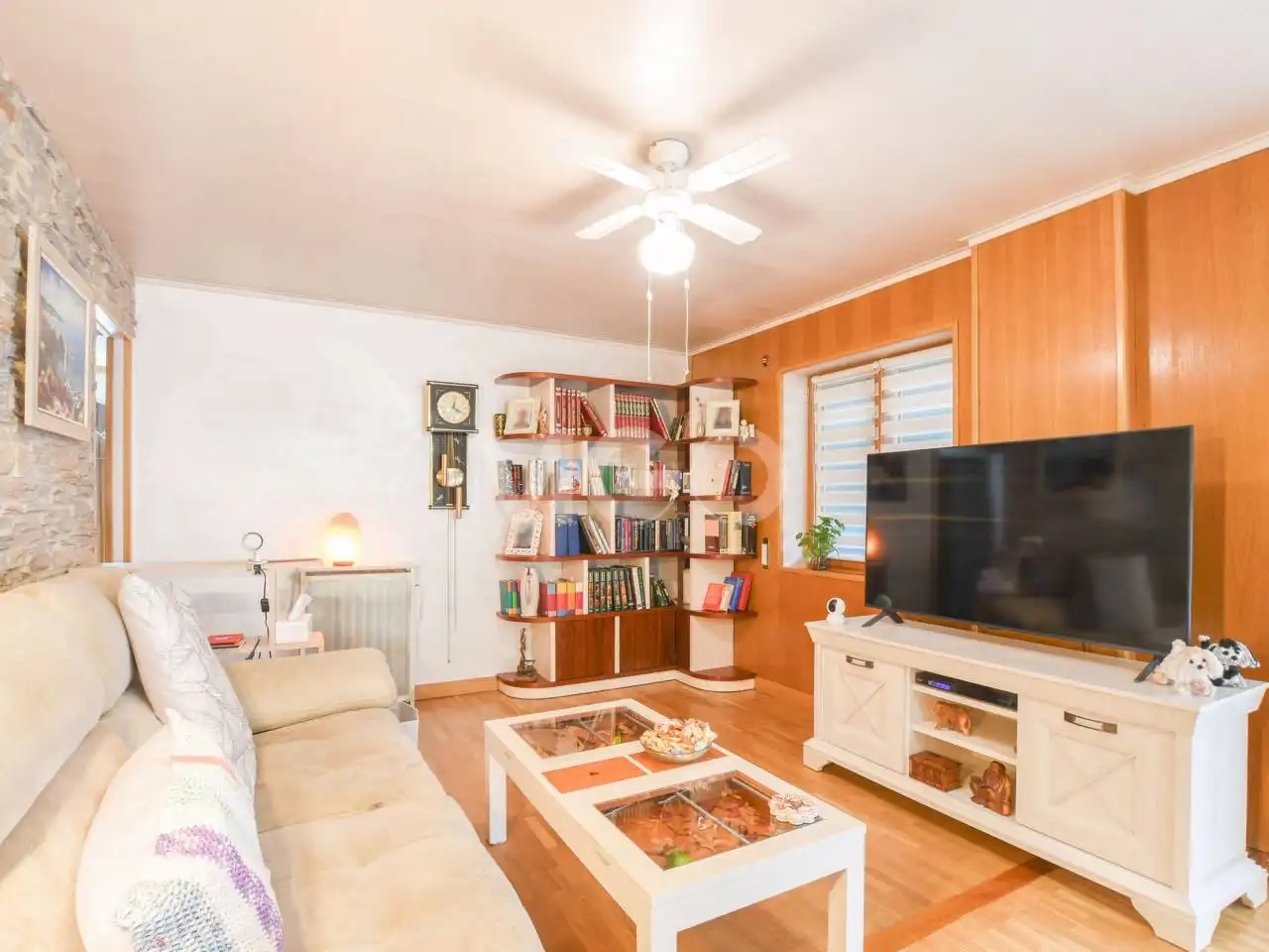 Wohnzimmer von Wohnungen zum Verkauf in Vic mit Heizung, Parkett und Terrasse