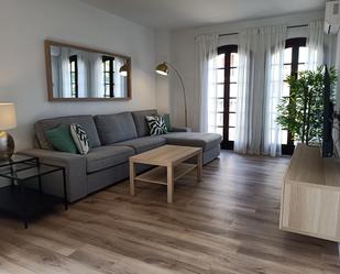 Sala d'estar de Apartament de lloguer en Alboraya amb Aire condicionat, Calefacció i Jardí privat