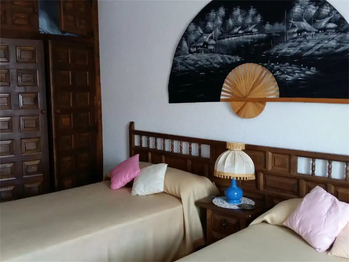 Bedroom of Flat for sale in Mecerreyes  with Parquet flooring, Furnished and Balcony