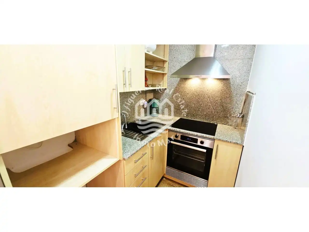 Kitchen of Flat for sale in Terrassa  with Air Conditioner, Heating and Private garden