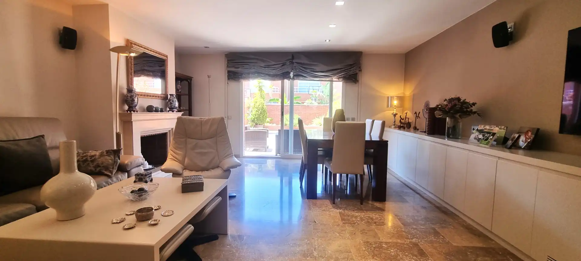 Dining room of Houses for sale in Badalona  with Air Conditioner, Heating and Terrace
