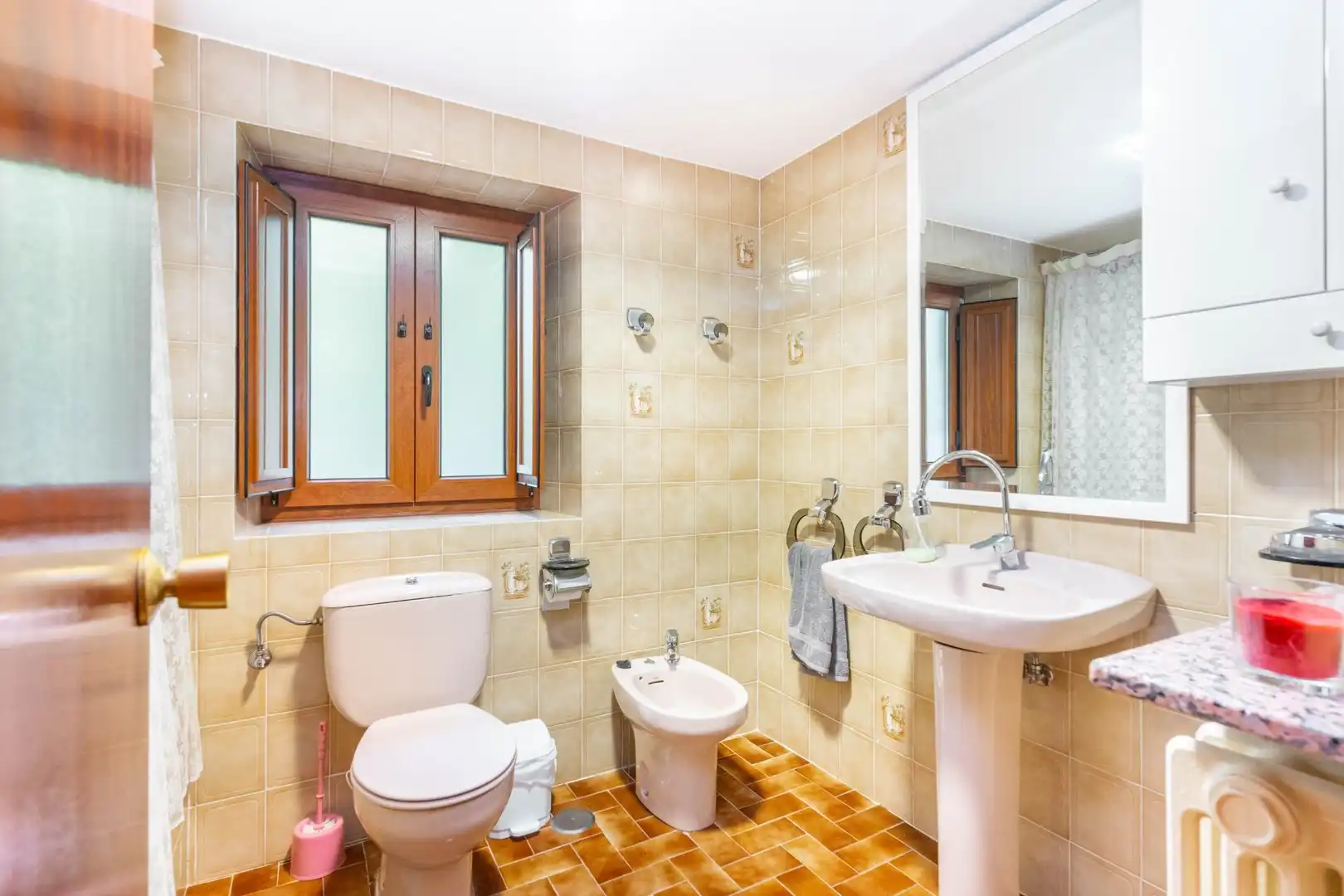 Baño de Casa o chalet en venta en Cabrillanes con Calefacción, Jardín privado y Terraza