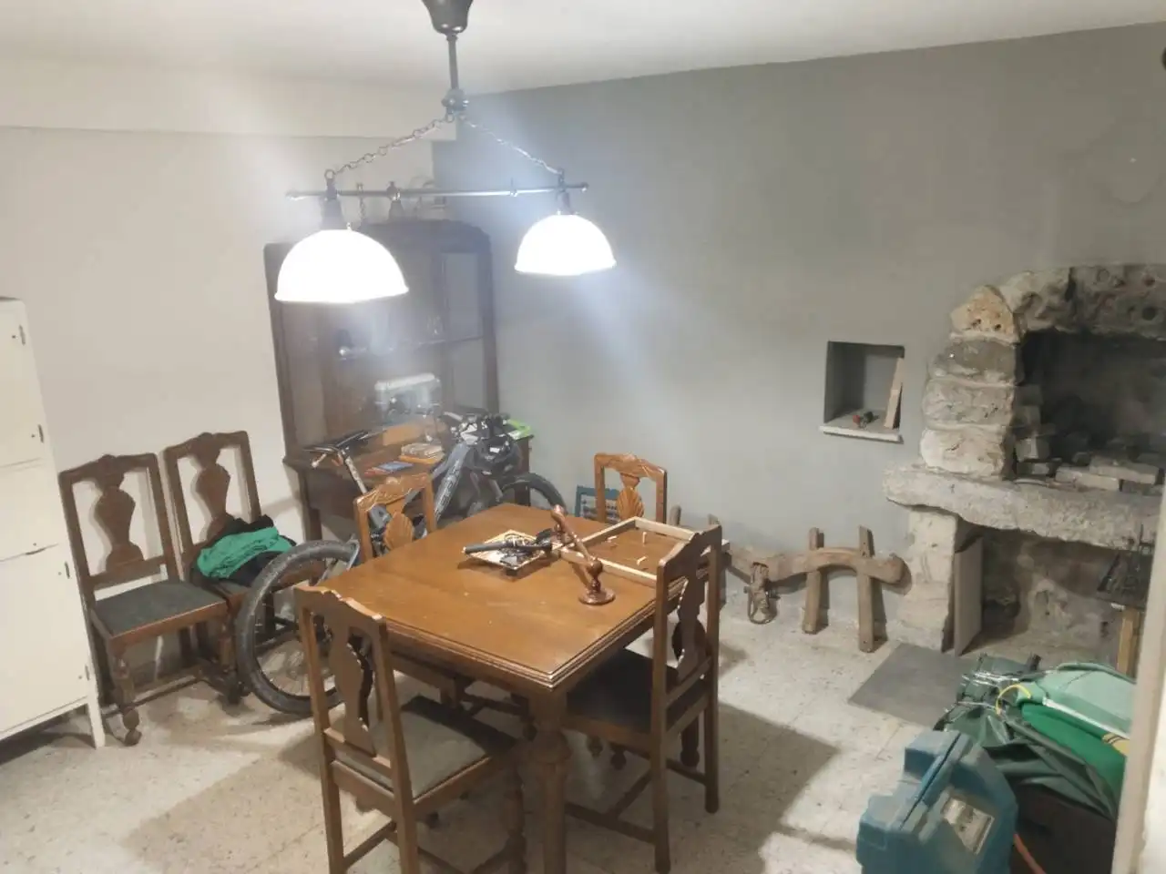 Comedor de Casa adosada en venta en Susinos del Páramo con Calefacción, Terraza y Amueblado