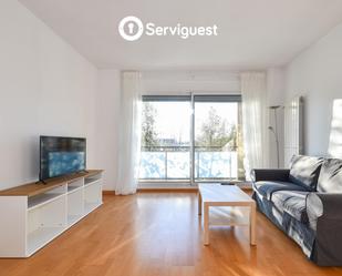 Living room of Flat to rent in Sant Cugat del Vallès  with Heating, Private garden and Terrace