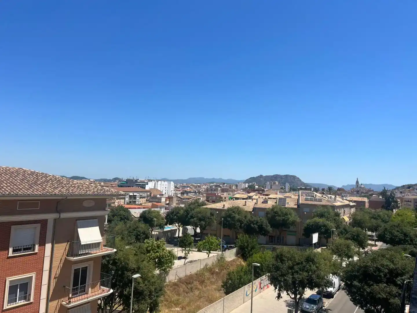 Vista exterior de Àtic en venda en Xàtiva amb Aire condicionat i Balcó
