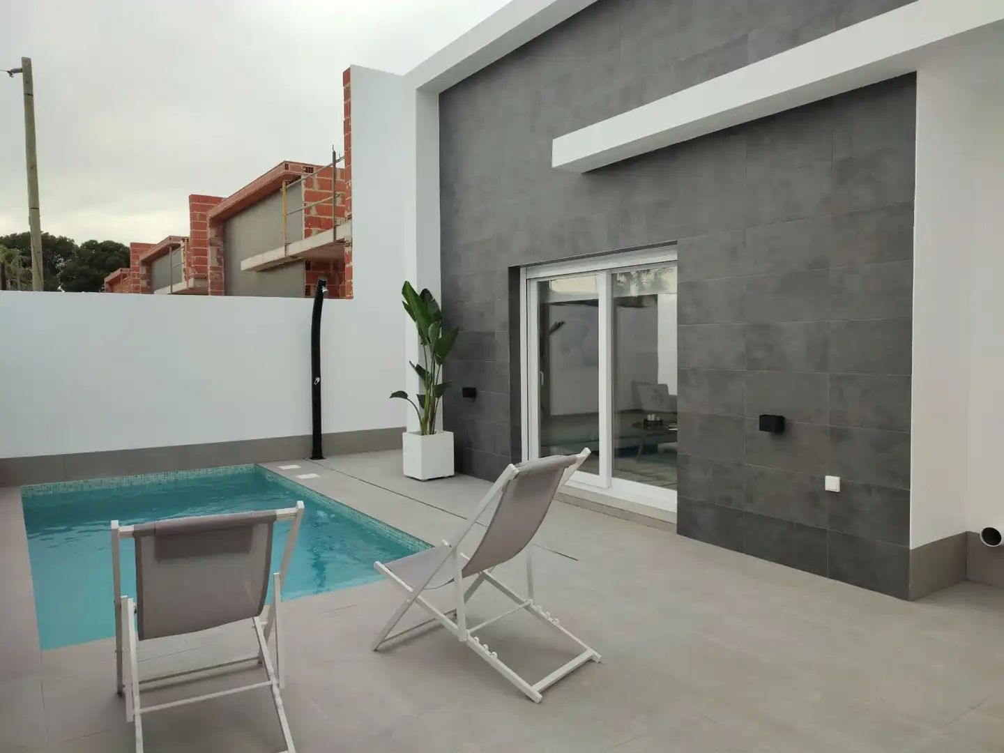 Swimming pool of Detached homes for sale in Torre-Pacheco  with Private garden, Terrace and Swimming Pool