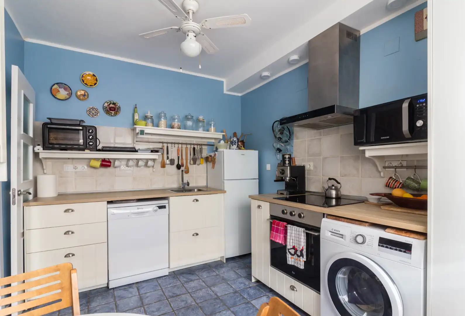 Cocina de Casa adosada en venta en Cambrils con Calefacción, Parquet y Terraza
