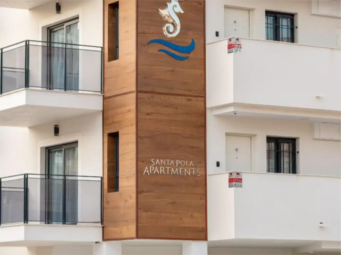 Exterior view of Commercial properties for sale in Santa Pola  with Air Conditioner