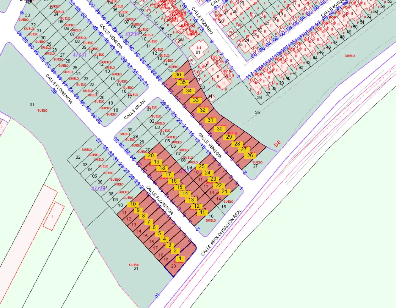 Residential land for sale in Calle Venecia 1