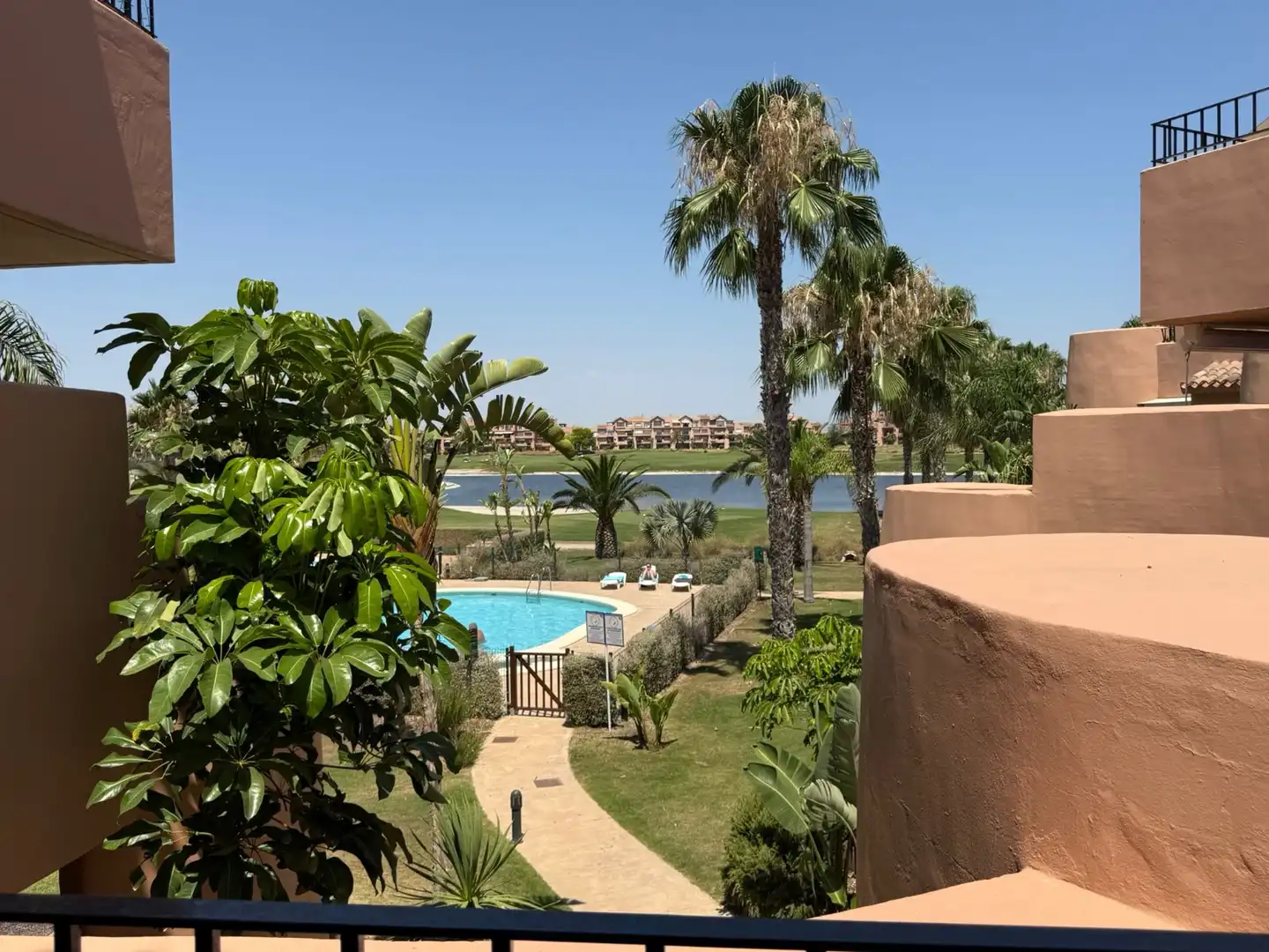 Jardí de Apartament de lloguer en Torre-Pacheco amb Aire condicionat, Calefacció i Terrassa