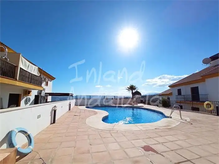 Swimming pool of Apartments for sale in Alcaucín, Málaga