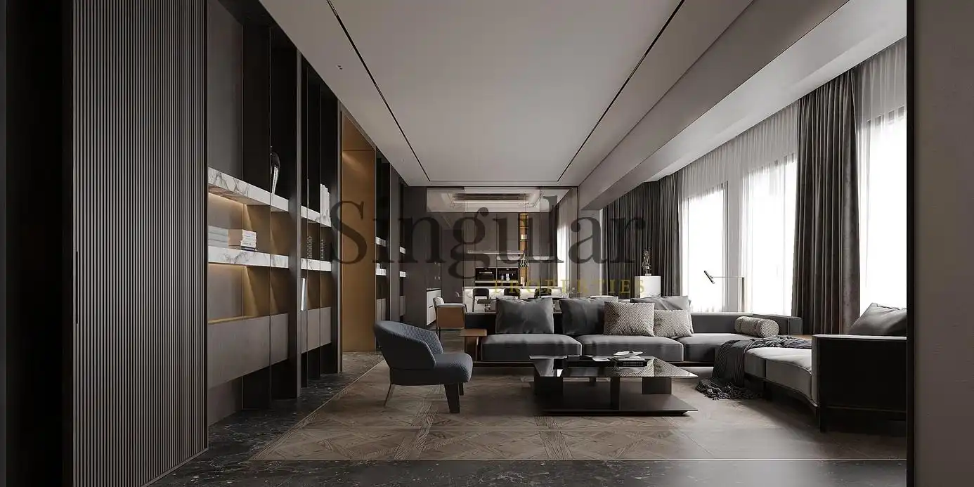 Living room of Flat for sale in  Barcelona Capital  with Air Conditioner