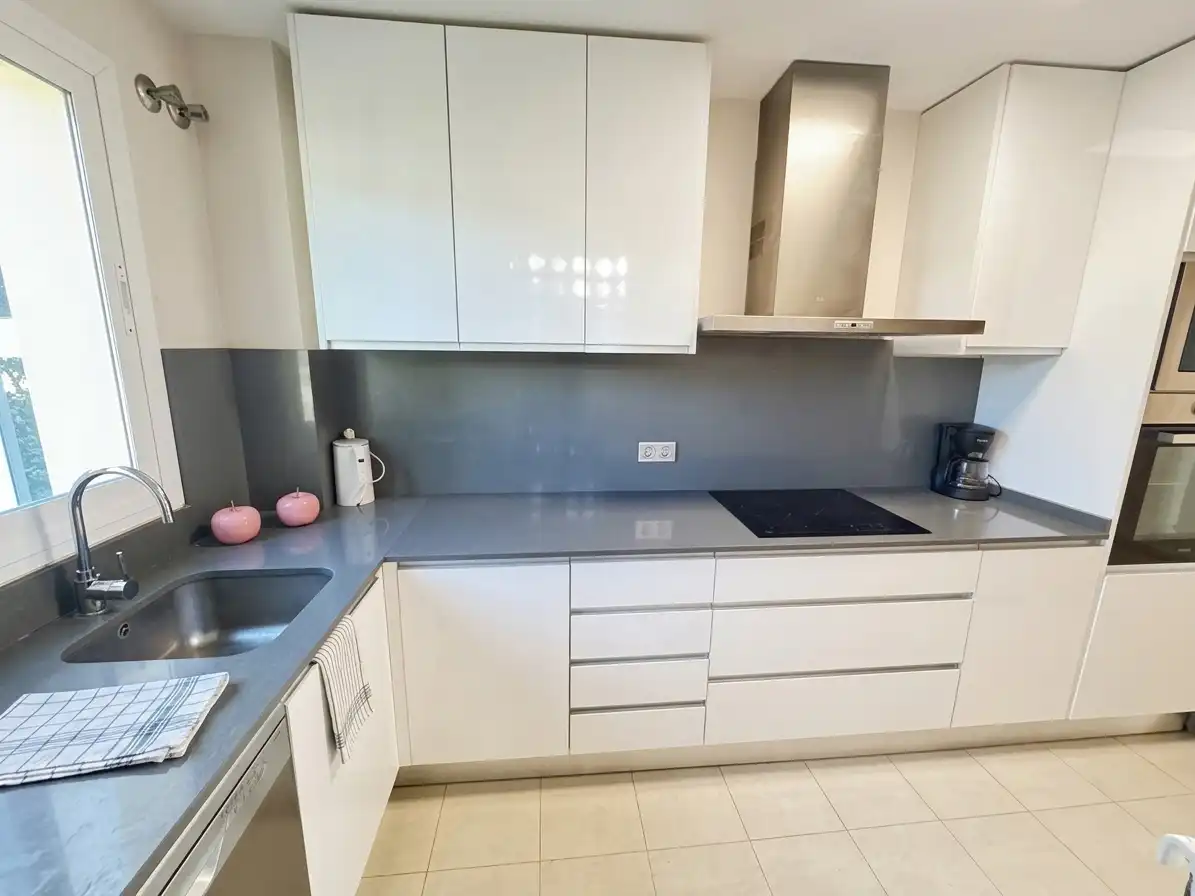 Cocina de Apartamento en venta en Manilva con Aire acondicionado, Calefacción y Terraza