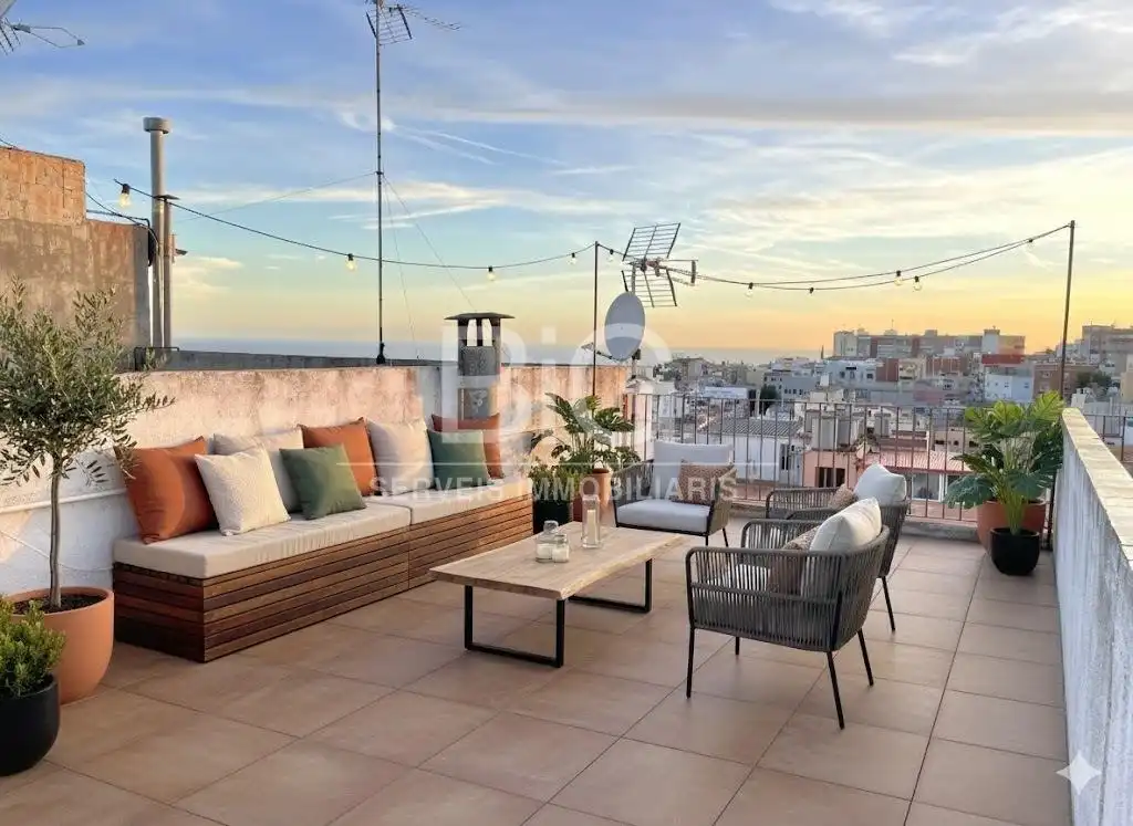 Terraza de Ático en venta en Mataró con Terraza, Trastero y Balcón