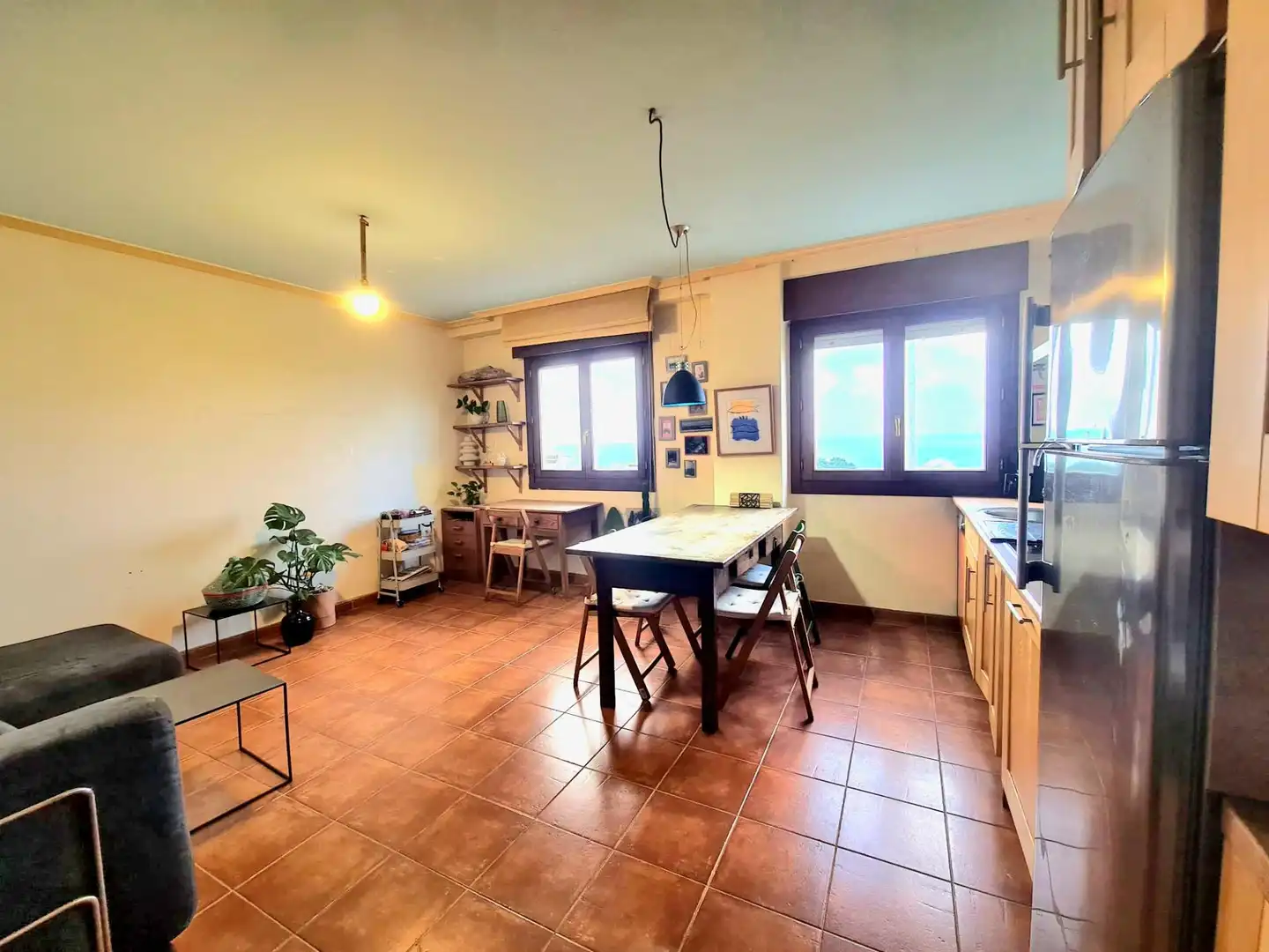 Kitchen of Flat for rent in Tapia de Casariego  with Heating and Furnished