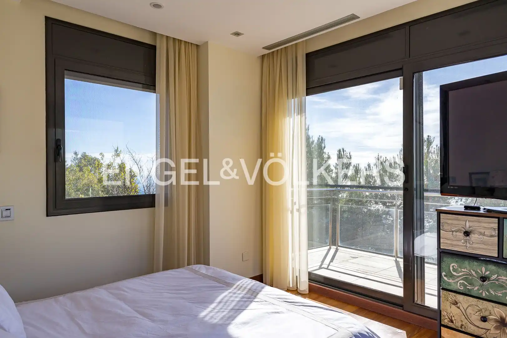 Bedroom of Houses for rent in Sitges  with Air Conditioner, Heating and Private garden