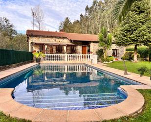 Piscina de Casa o xalet en venda en Hazas de Cesto amb Terrassa i Piscina