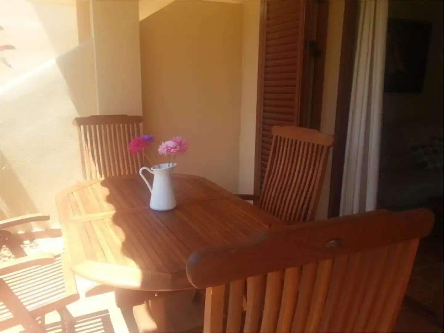 Terrasse von Wohnung zur Miete in Puerto Vera