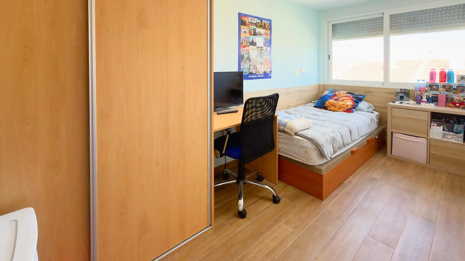 Bedroom of Detached homes for sale in L'Alfàs del Pi  with Air Conditioner, Private garden and Terrace
