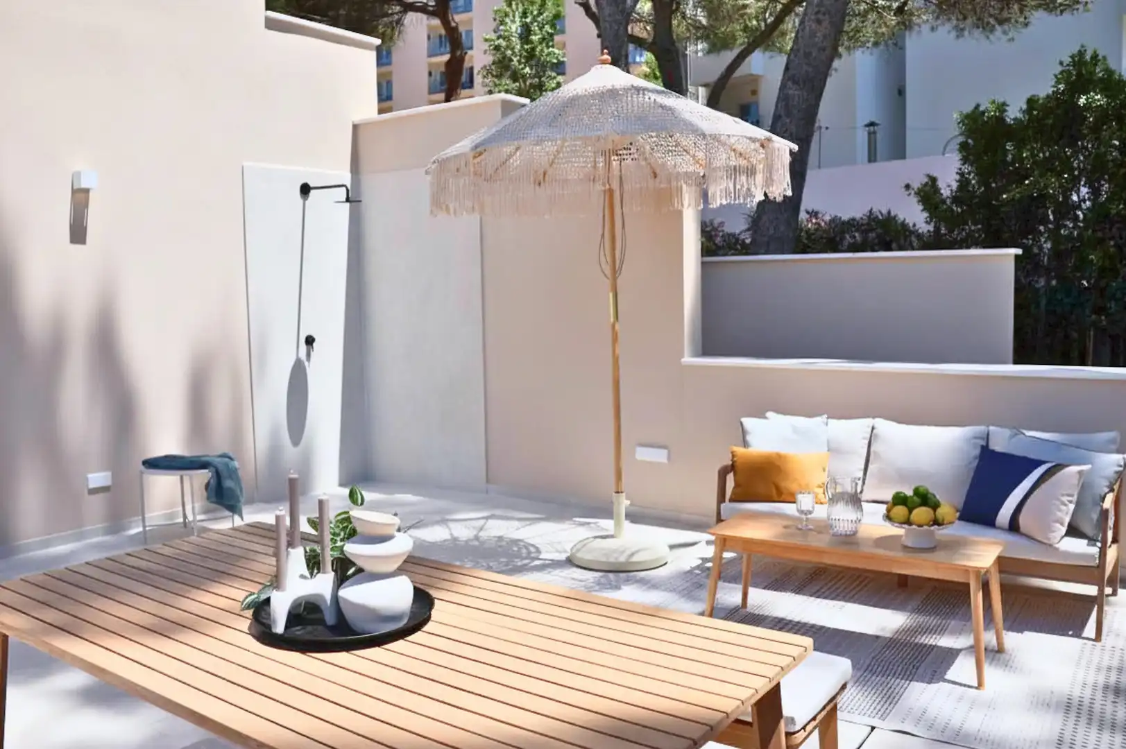 Terrassa de Casa o xalet en venda en  Palma de Mallorca amb Aire condicionat, Calefacció i Jardí privat