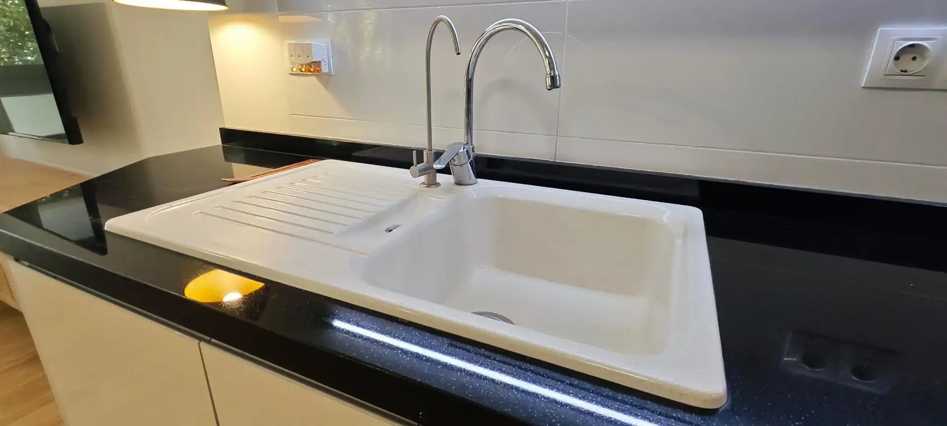 Kitchen of Apartments for sale in Alicante / Alacant  with Air Conditioner, Private garden and Storage room