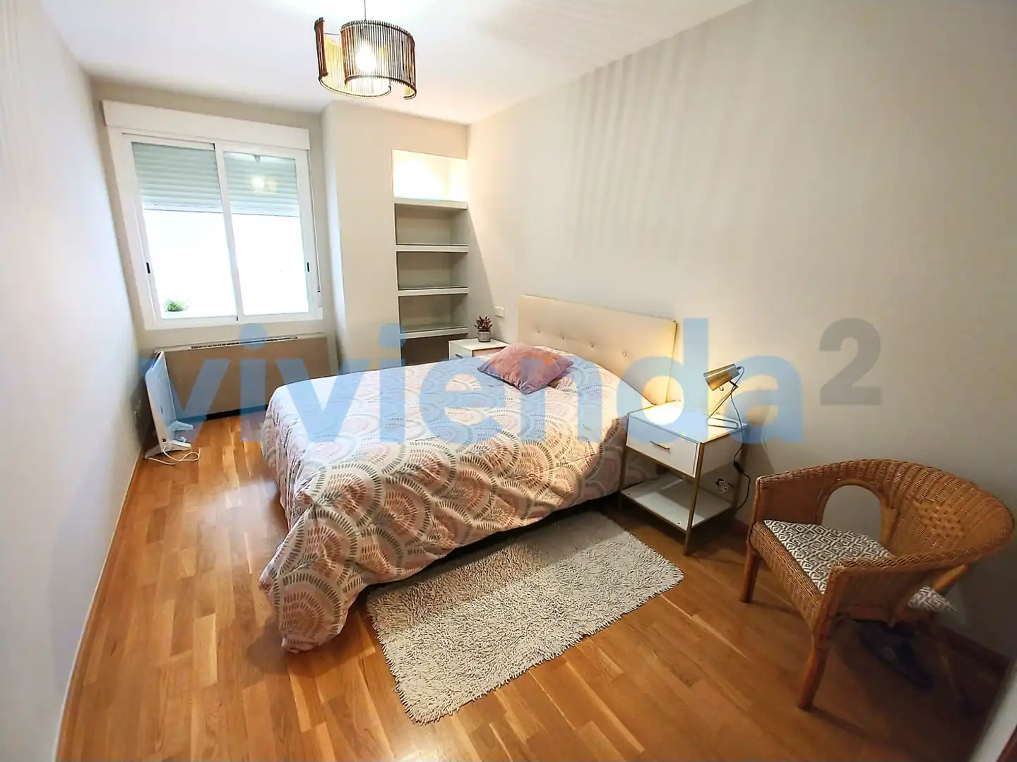 Bedroom of Flat for sale in Madrid  with Heating, Swimming Pool and Community pool