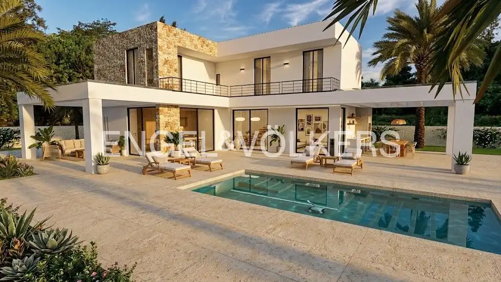 Vista exterior de Casa o xalet en venda en Jávea / Xàbia amb Aire condicionat, Calefacció i Jardí privat