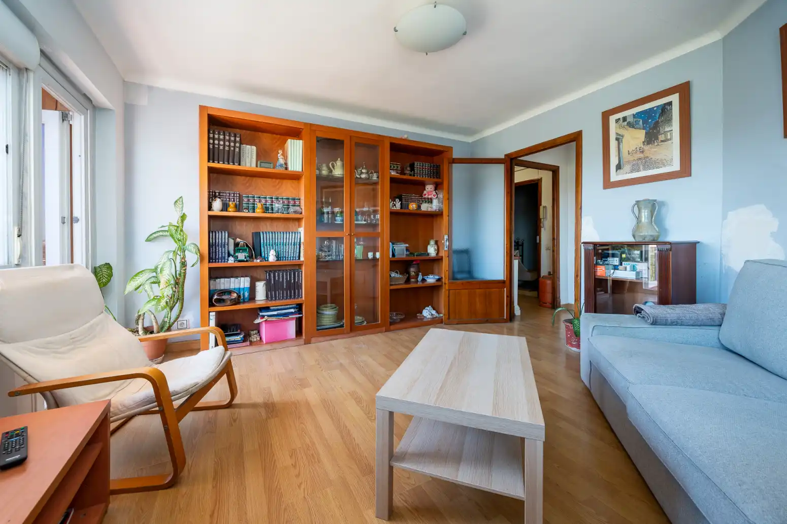 Sala d'estar de Pis en venda en  Palma de Mallorca amb Parquet