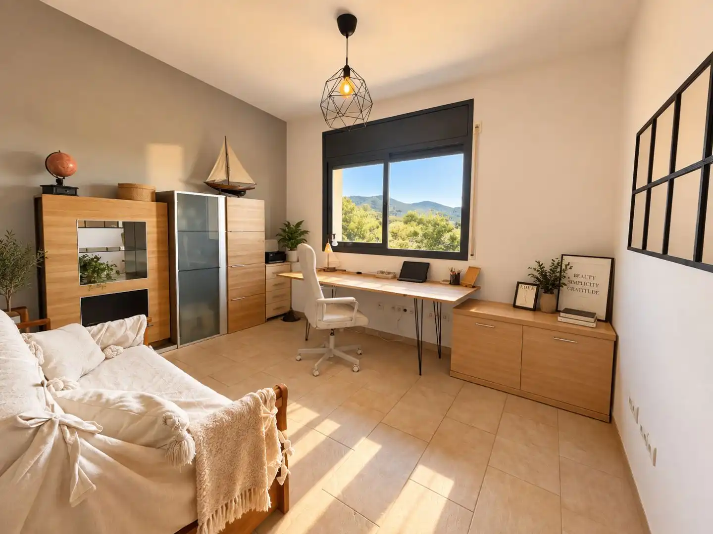 Sala d'estar de Casa o xalet en venda en Riudecanyes amb Aire condicionat, Terrassa i Piscina