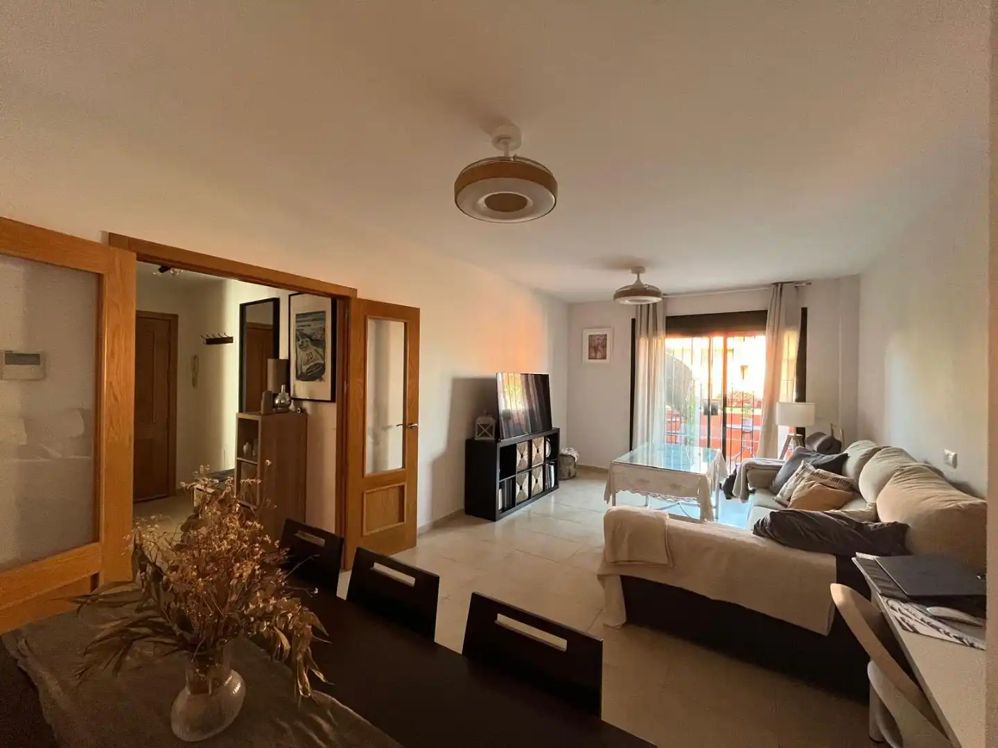 Living room of Attic for sale in Vélez-Málaga  with Air Conditioner, Terrace and Balcony