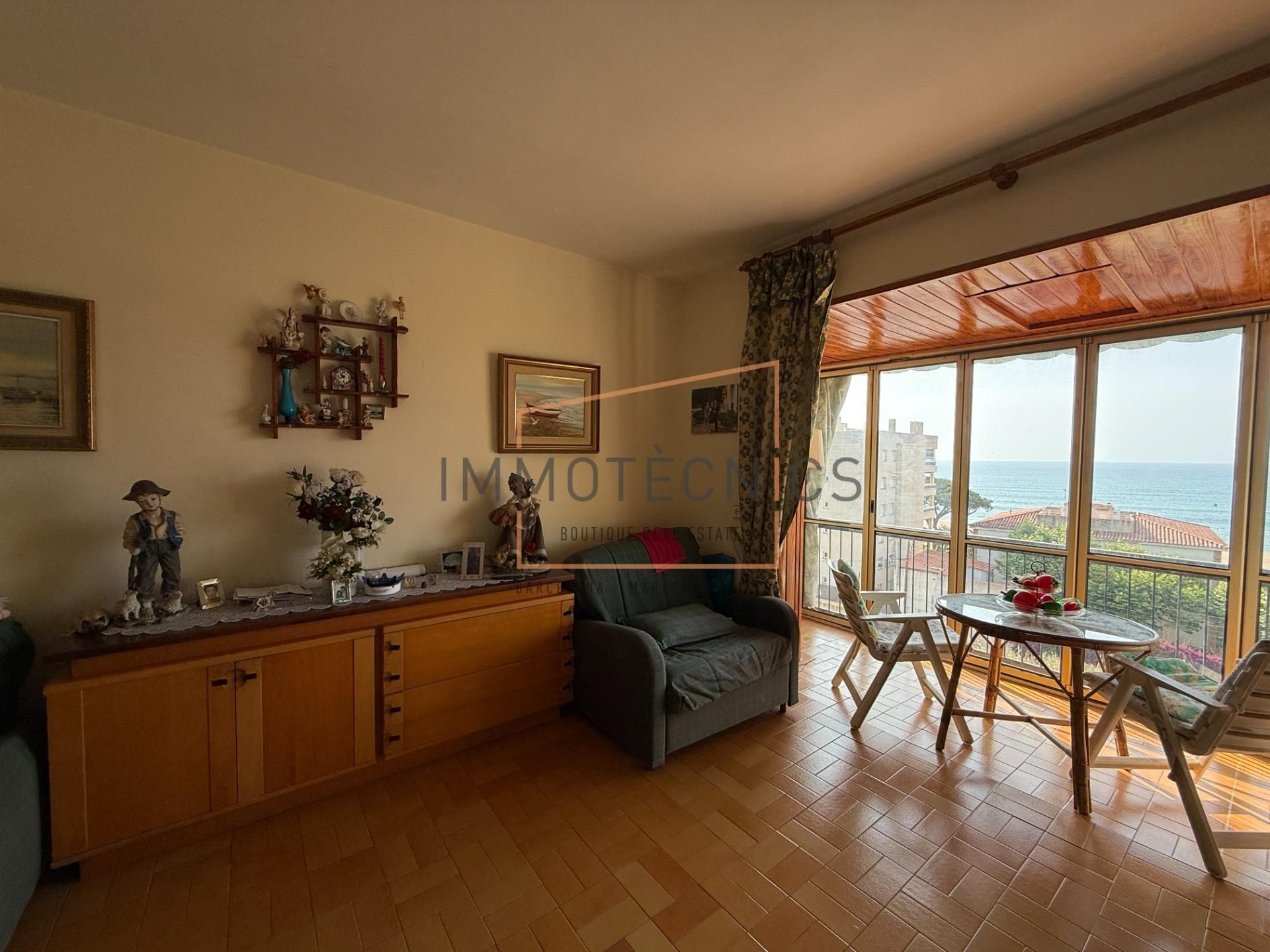 Sala d'estar de Apartament en venda en Sant Vicenç de Montalt