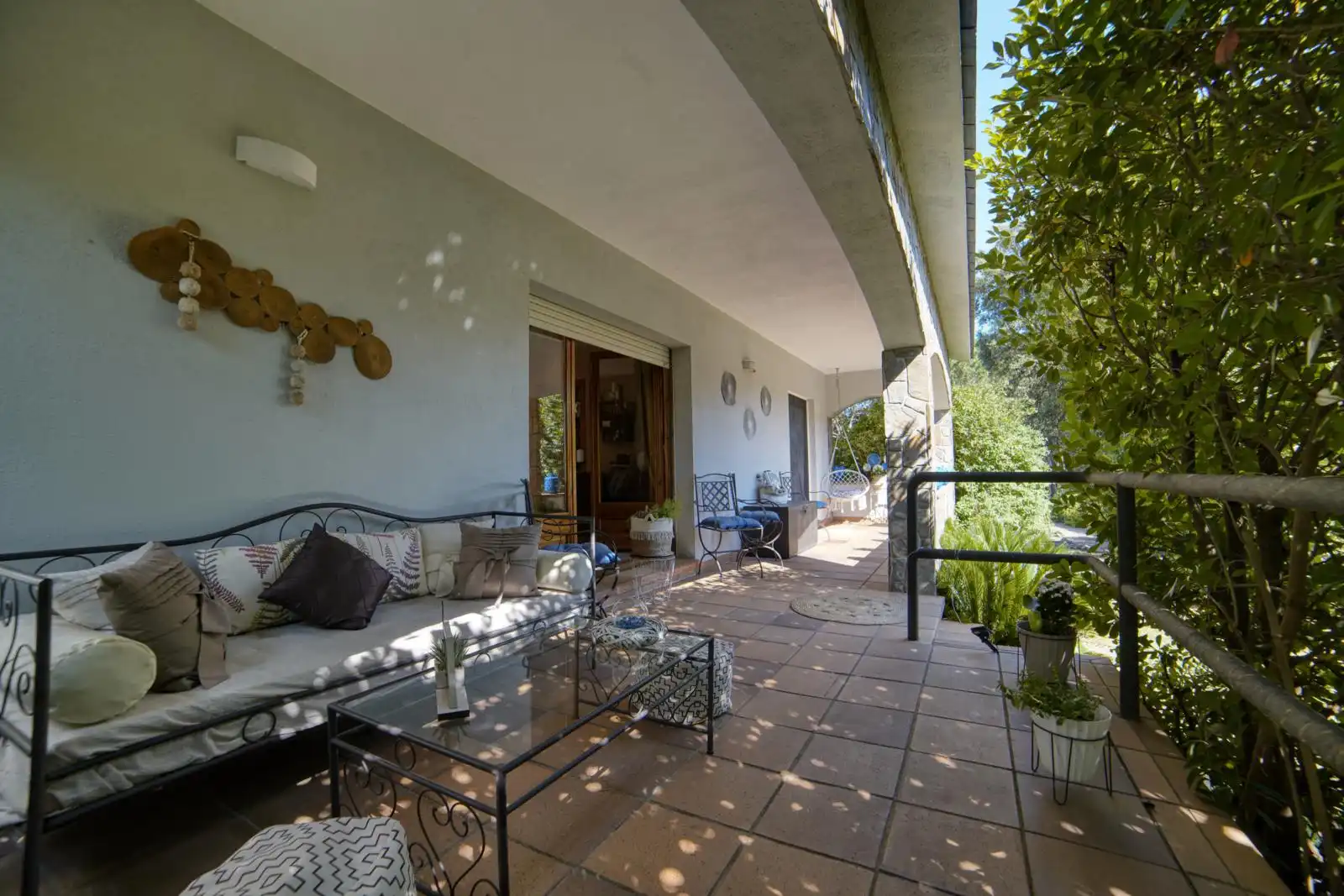 Terraza de Casa o chalet en venta en Santa Maria de Palautordera con Calefacción, Jardín privado y Parquet